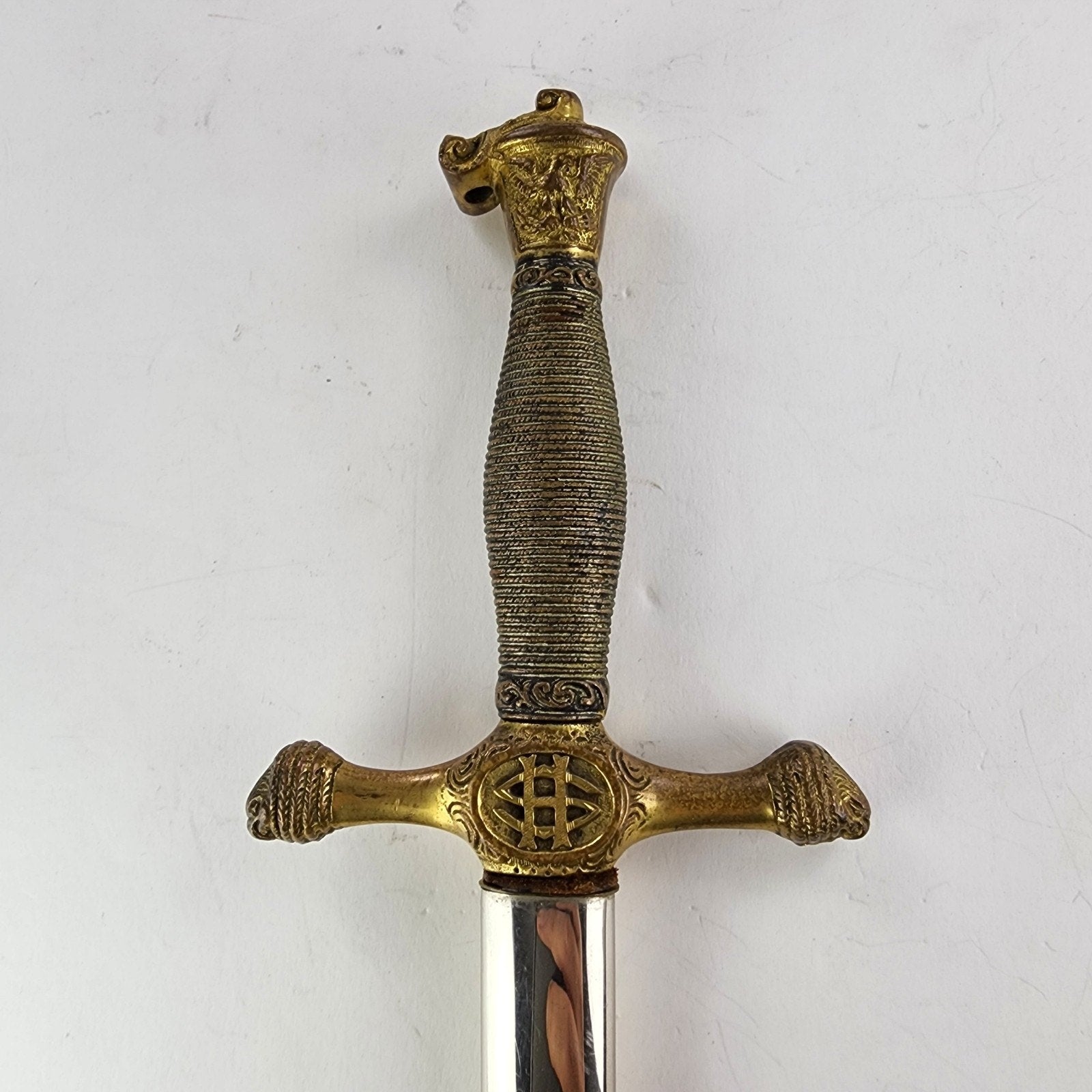 34" West Point Cadet Vintage Sword & Sheath USMA Henderson Ames Co Ceremonial