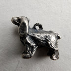 Vintage Dachshund Dog Charm in Sterling Silver 925