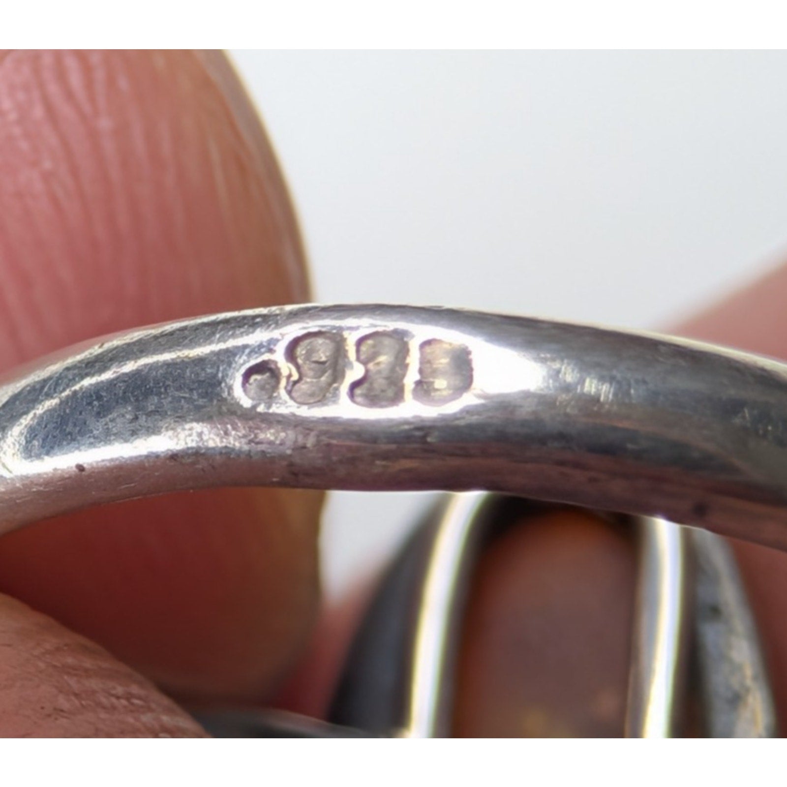Baltic Amber Sterling Silver 925 Ring Size 5 3/4 Vintage
