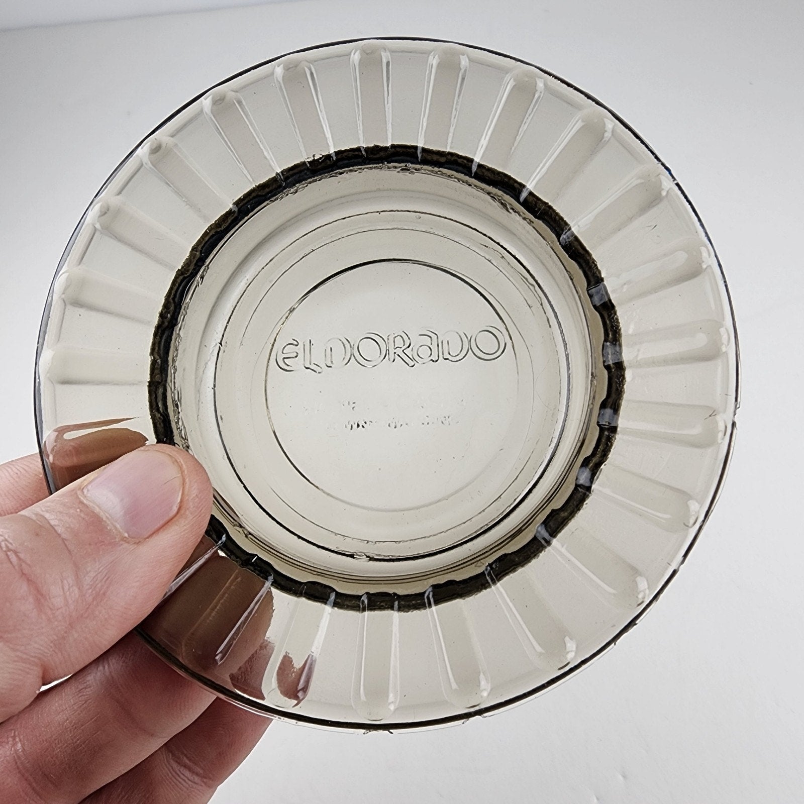 El Dorado Casino Las Vegas Glass Ashtray Nevada