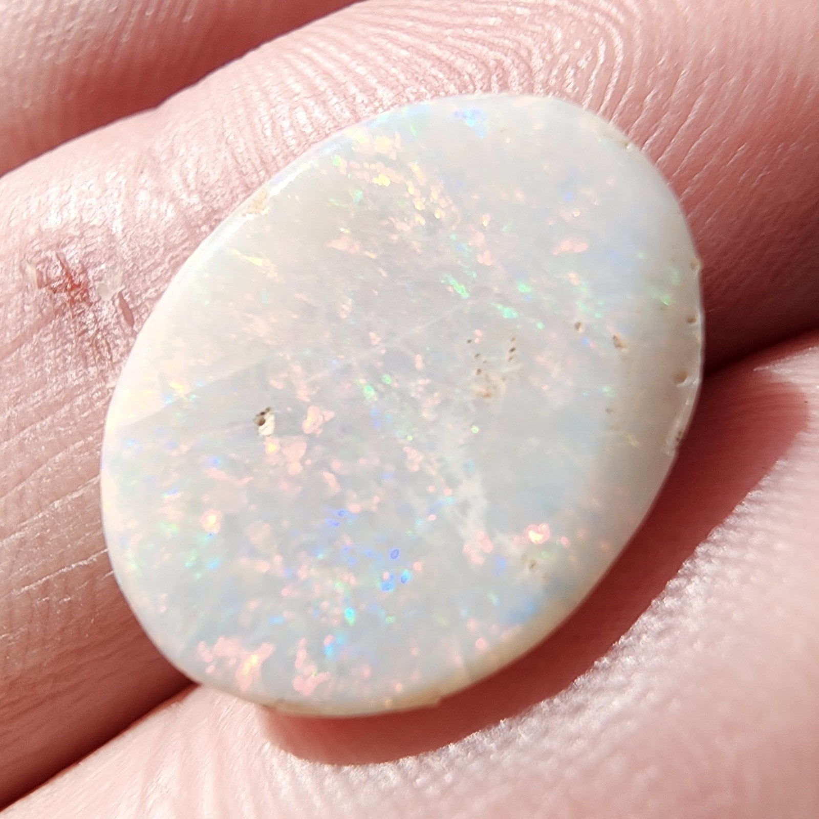 4.5ct Natural Australian Opal Cabochon Loose Stone 16mm x 12mm