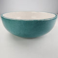 6" Fulper Stangl Teal Turquoise Glaze Bowl Art Deco Period Bowl