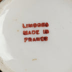 Limoges France Hand Painted Porcelain Miniature Brooch Antique