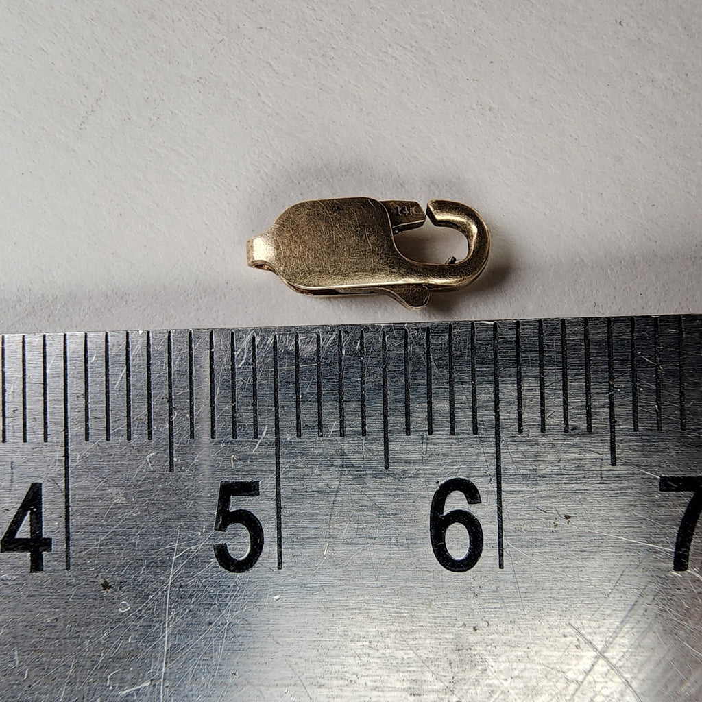 14K Yellow Gold Lobster Claw Clasp
