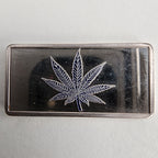 Vintage 1/4 Troy Ounce .999 Fine Silver Bar Legalize It Leaf Bullion