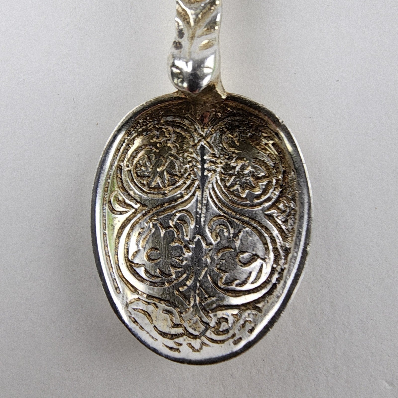 1901 Chester UK Coronation Spoon Sterling Silver 925 Antique
