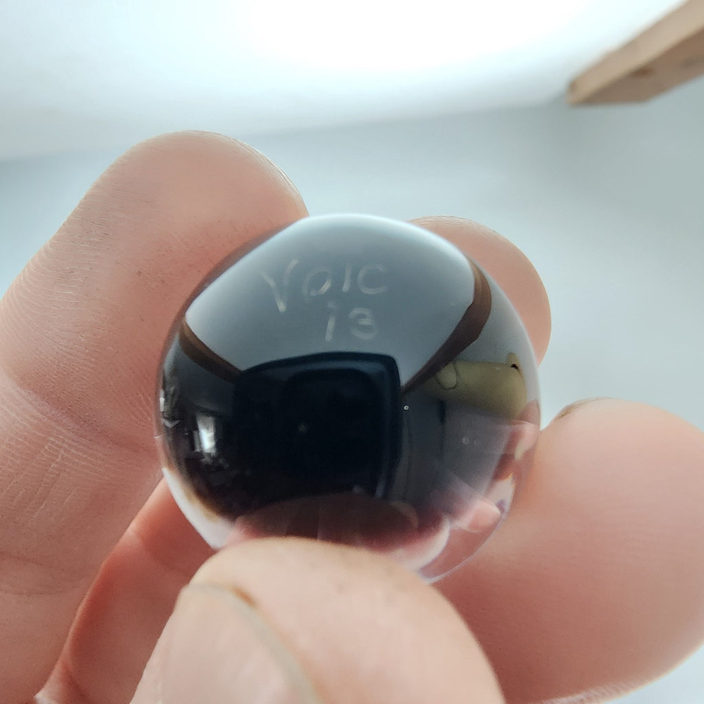 20mm Spider Implosion Boro Marble Signed Voic 2013 Heady Glass