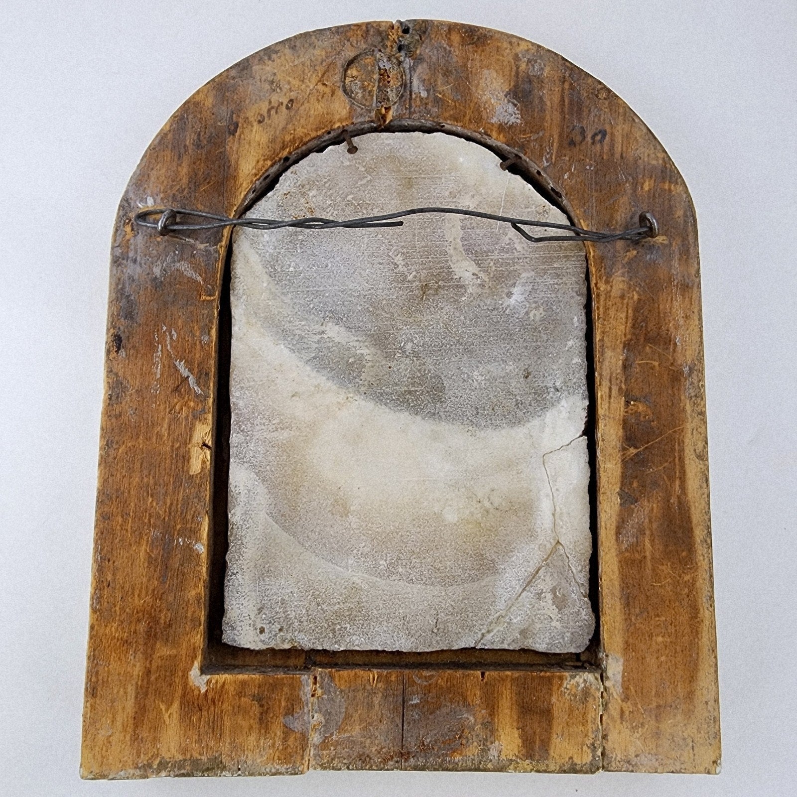 17th C Follower of Antonio Tempesta Alabaster Painting Baroque Italy Old Master