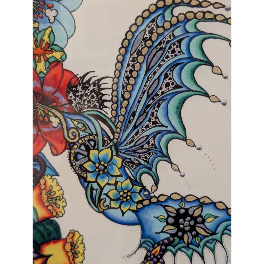 Pete Hinds Limited Edition Hummingbird Print – Signed & Pete Hinds23/200 Framed