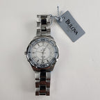Bulova Marine Star Solano Mother of Pearl Dial New with Tags C8671567