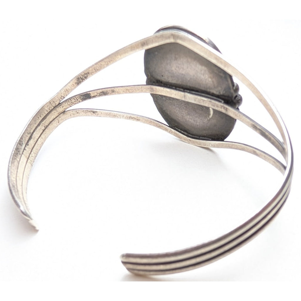 Baltic Amber Native Sterling Silver 925 Cuff Vintage