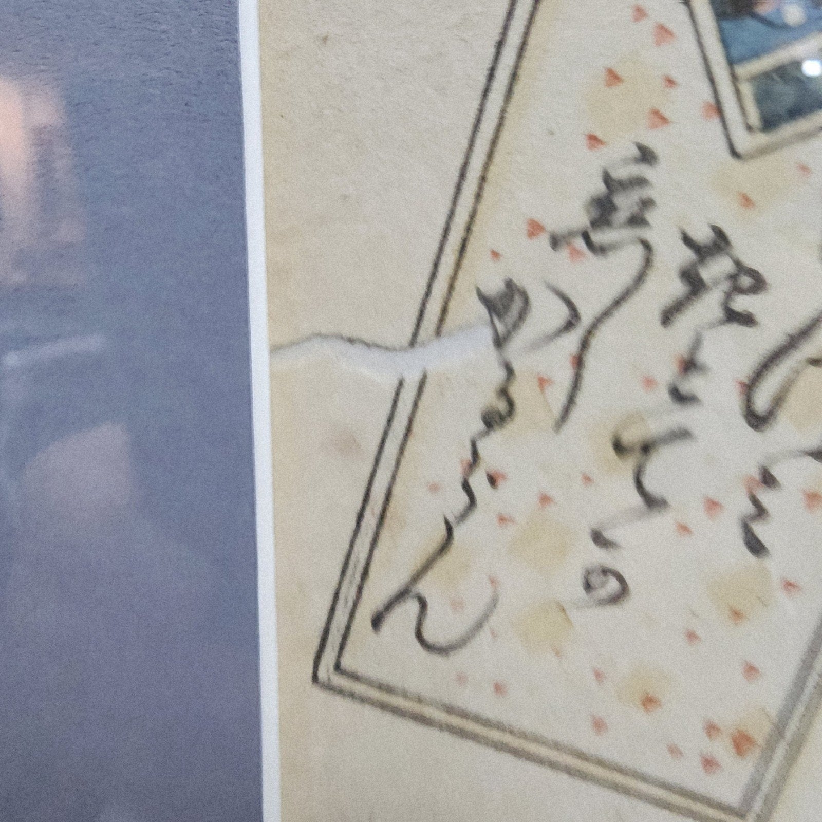 Edo Period Japanese Woodblock Print Utagawa Kunisada Toyokuni III Ukiyo-e Poem