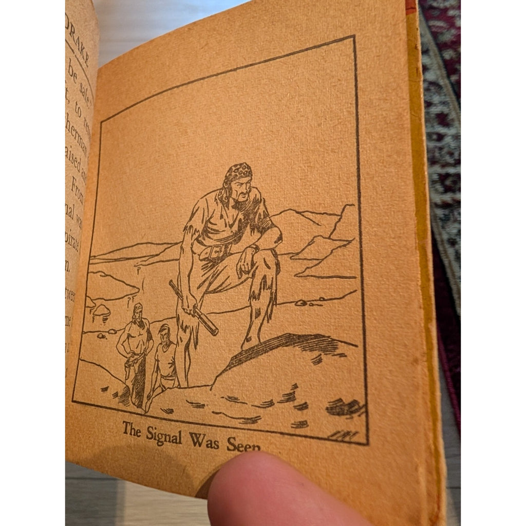 1940's MANDRAKE THE MAGICIAN Flame Pearls BIG LITTLE BOOK