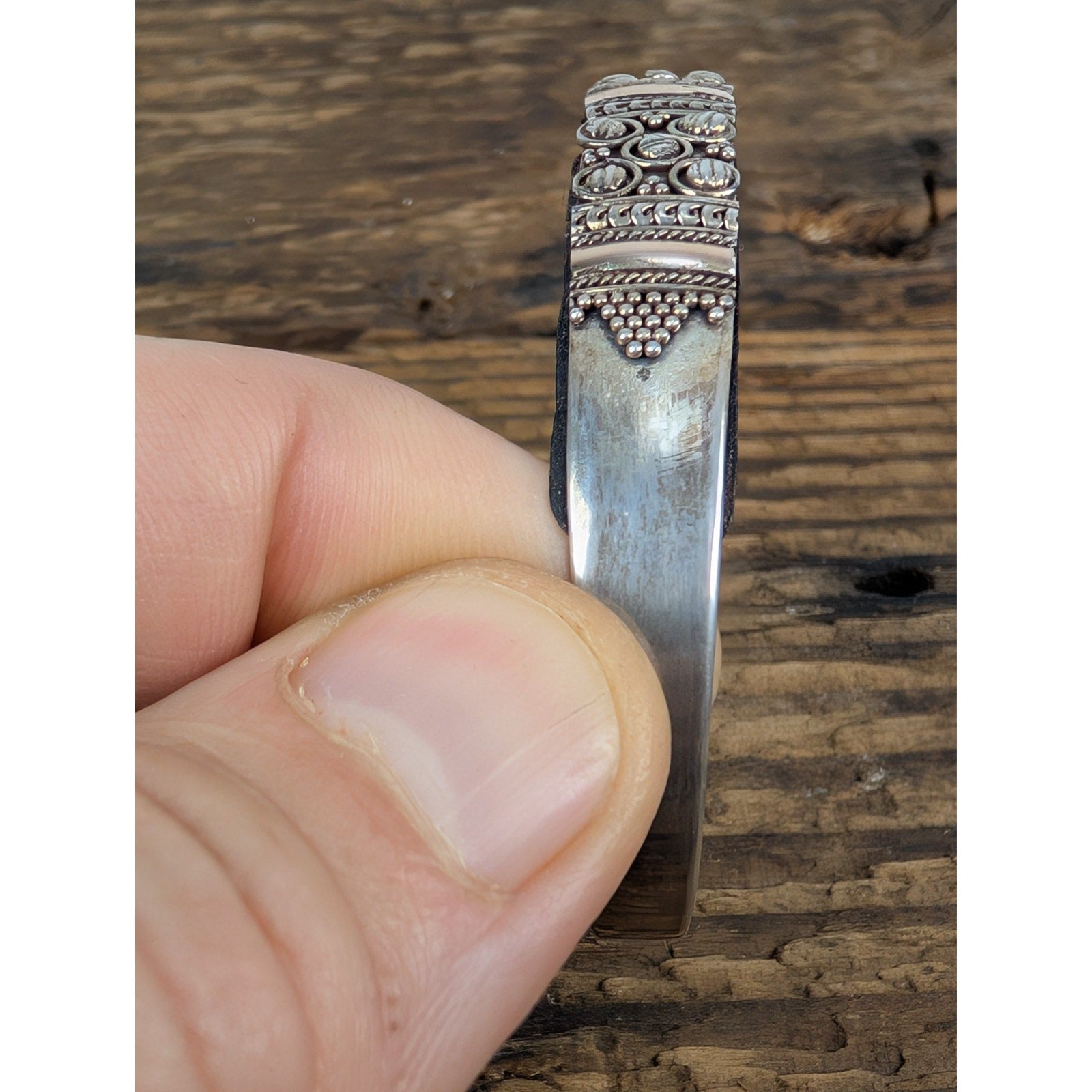 Diament Sterling Silver 925 Cuff Bracelet New by Designer Sklep Jubilerski