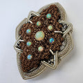 Opal Wire Wrap by LaserTrees & WrappedEnergy Sterling Silver 925 Pendant