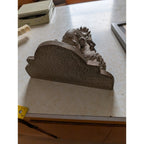 Gilt Elephant Wall Sconce Shelf MCM Home Decoration
