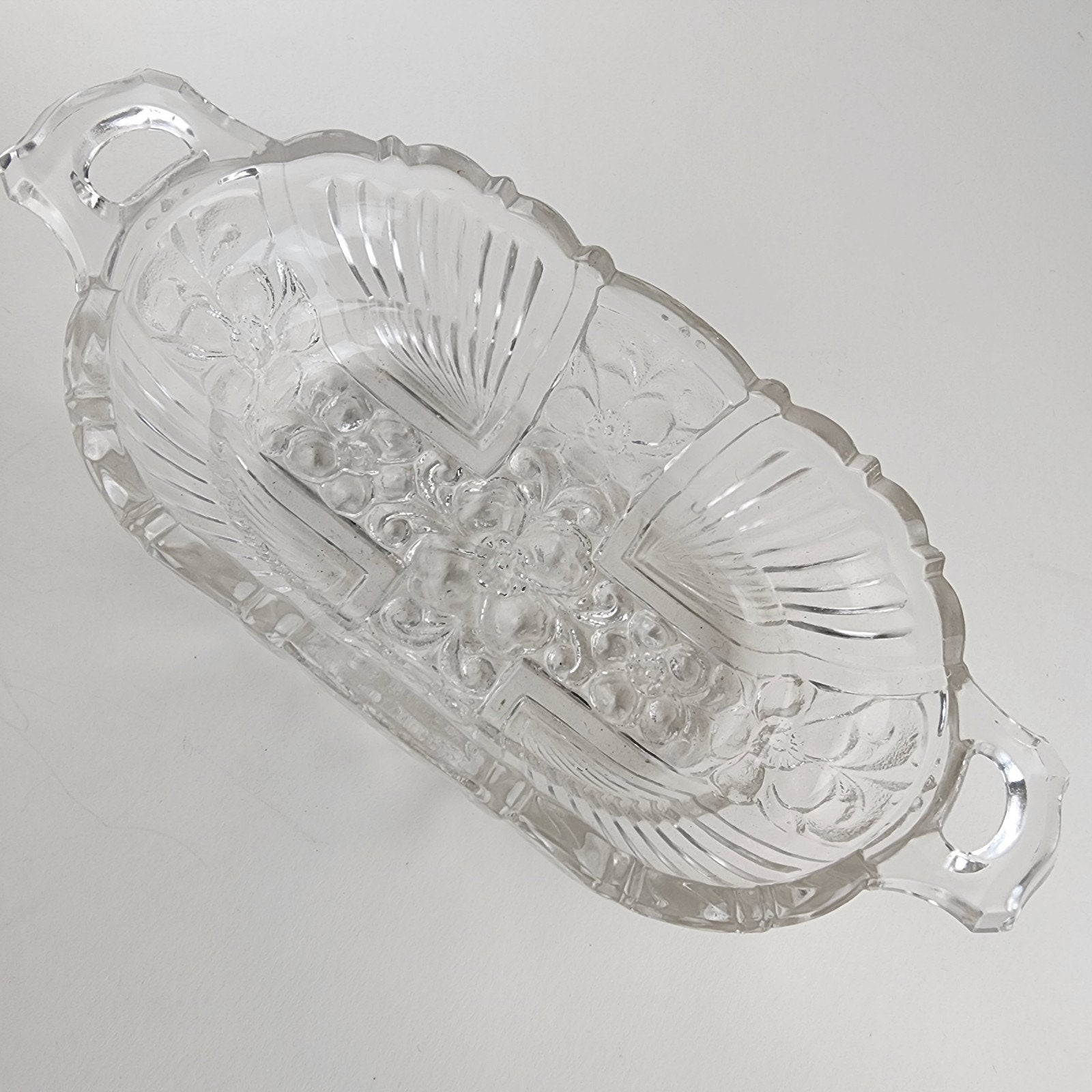 Indiana Glass Killarney Vintage Candy Dish