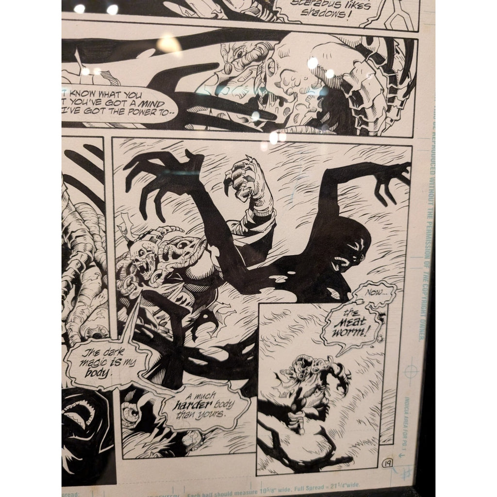 1993 Justice League America Original Comicbook Artwork - Page 19