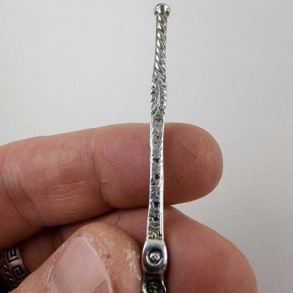 1901 Chester UK Coronation Spoon Sterling Silver 925 Antique