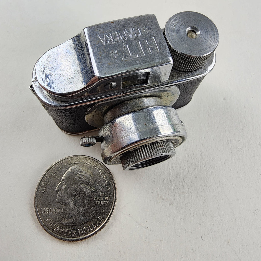 Hit Mini Spy Camera with Leather Logo Case Subminiature Japan