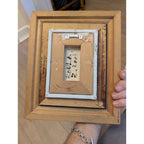 Framed Figural Acrylic Painting Signed Tchula Z 2003