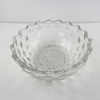 Indiana Glass Company Whitehall Cubist Lidded Candy Dish Pressed Depression