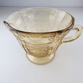 Federal Amber Yellow Madrid Coffee Creamer